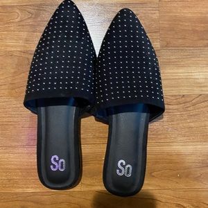 women's Bling flats shoes